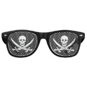 Pirate Skull und Crossed Cutlasses Partybrille (Vorderseite)