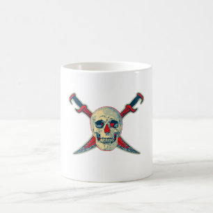 Pirate (Skull) - White 11 oz Classic White Tasse