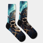 Pirate Skull with Swords Socken (Rechts)