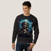 Pirate Skull with Swords Sweatshirt (Vorne ganz)