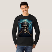Pirate Skull with Swords T-Shirt (Vorne ganz)