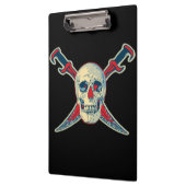 Pirate (Skull) - Zwischenablage Klemmbrett (Links)