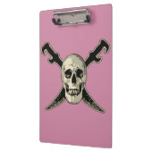 Pirate (Skull) - Zwischenablage Klemmbrett (Links)