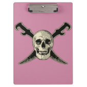 Pirate (Skull) - Zwischenablage Klemmbrett (Vorderseite)