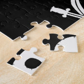 Pirate Skulls Crossbones Nahtloses Muster Puzzle (Seite)