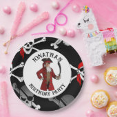 Pirate Skulls Paper Tellers Pappteller (Party)