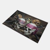 Pirate Skulls Türmatte (Schrägansicht)