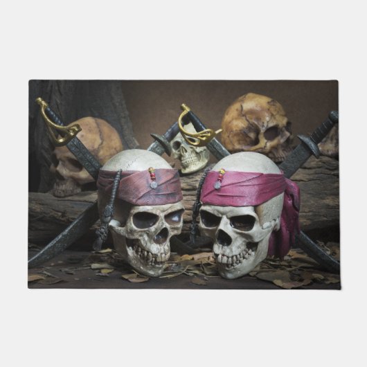 Pirate Skulls Türmatte (Vorderseite)