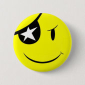 Pirate Smile Face Button (Vorderseite)