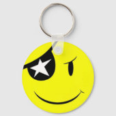 Pirate Smile Face Schlüsselanhänger (Vorderseite)