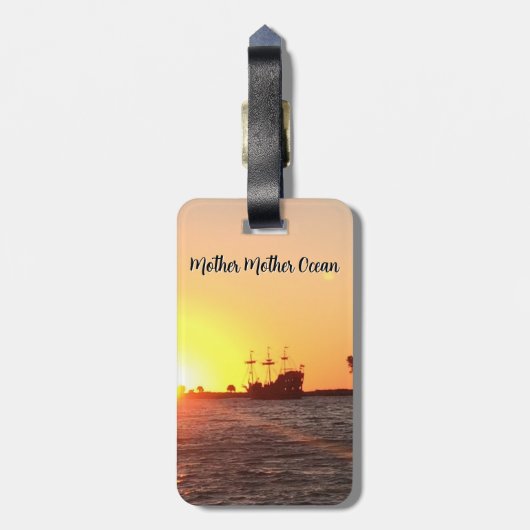 Pirate Soul Gepäckanhänger (Rückseite vertikal)