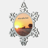 Pirate Soul Schneeflocken Zinn-Ornament (Rechts)