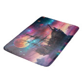 Pirate SpaceShip Landungen auf einem anderen Plane Badematte (Schrägansicht)