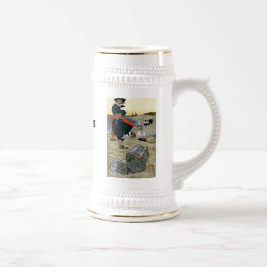 Pirate Stein Bierglas (Rechts)