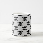 Pirate Style Skulls Muster Kaffeetasse (Mittel)