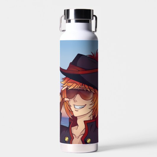 Pirate Sunset Trinkflasche (Vorne)