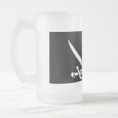 PIRATE-TASSE MATTGLAS BIERGLAS (Links)