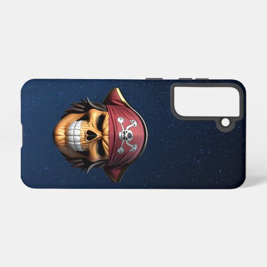 Pirate-Thema Emoji's Handy-Cover Samsung Galaxy Hülle (Rückseite (Horizontal))