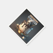 Pirate Thema Geburtstag Serviette (Ecke)