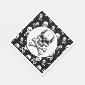 Pirate Thema Partei Erwachsene Schiffe Skulpturen Serviette (Ecke)