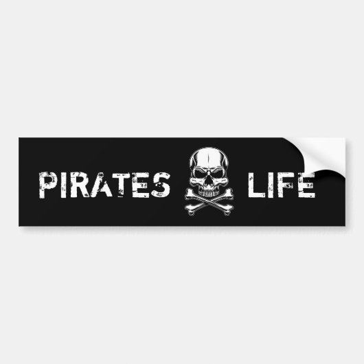 Pirate Thema Party Adult Schiff Skull Autoaufkleber (Vorne)