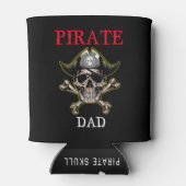 Pirate Thema Party Erwachsene Skull. VATER Salty S Dosenkühler (Rückseite)
