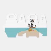 Pirate Theme Birthday Party Danke Geschenkschachtel (Ungefaltet)