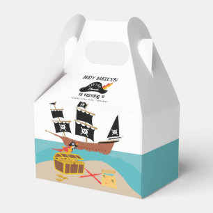 Pirate Theme Birthday Party Danke Geschenkschachtel