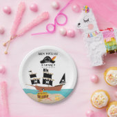 Pirate Theme Birthday Party Pappteller (Party)