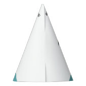 Pirate Theme Birthday Party Partyhütchen (Rückseite)