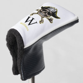 Pirate theme Party Adult Skull Monogram   Golf Headcover