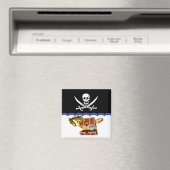 Pirate Theme:Sauberer Waschspüler-Magnet Magnet (In Situ (Geschirrspüler))