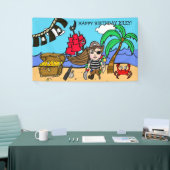 Pirate Themed Birthday Banner (Messeveranstaltung)