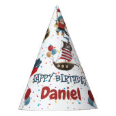 Pirate-Themed Birthday-Hut Partyhütchen (Vorderseite)