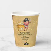 Pirate Themed Birthday Party Pappbecher (Vorderseite)