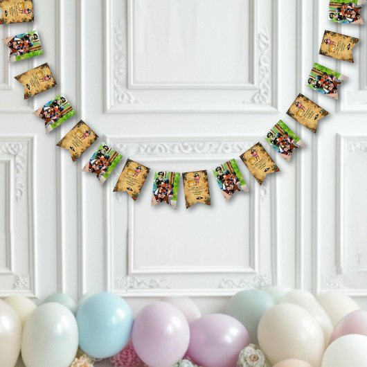 Pirate Themed Birthday Party Wimpelkette