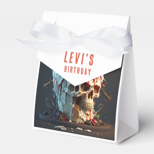 Pirate themed Cake Birthday Geschenkschachtel (Vorderseite)