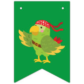 Pirate themed fun buntu / skull & crossbones wimpelkette (Dritte Fahne)