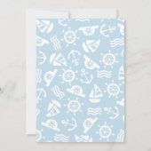 Pirate Themed Geburtstagsparty Einladung (Rückseite)