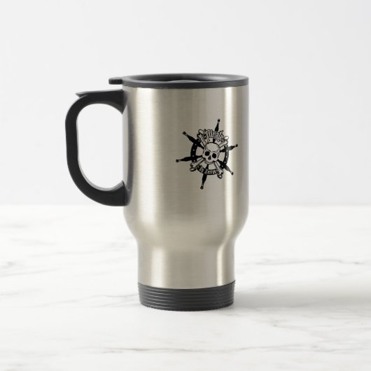 Pirate Travel Mug Reisebecher (Links)