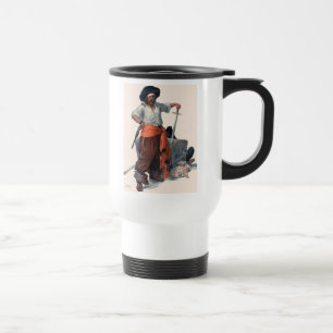 Pirate Travel Mug Reisebecher
