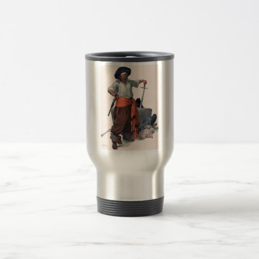 Pirate Travel Mug Reisebecher (Mittel)