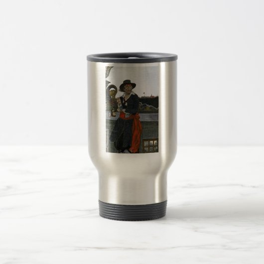 Pirate Travel Mug Reisebecher (Mittel)