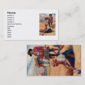 Pirate Treasure Business Card Visitenkarte (Vorne/Hinten)