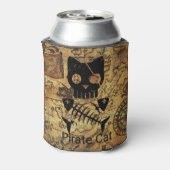 Pirate Treasure Cat Dosenkühler (Kanne Rückseite)