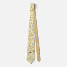 Pirate Treasure Karte und Beute Neck Tie