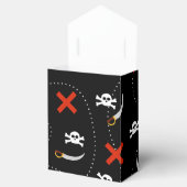 Pirate Treasure Map Game Cartoon Muster Geschenkschachtel (Geöffnet)