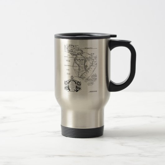 Pirate Treasure Map Tasse (Rechts)