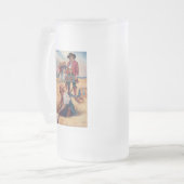 Pirate Treasure Mattglas Bierglas (Vorderseite Links)