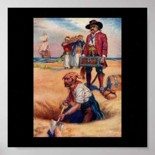 Pirate Treasure Poster (Vorne)